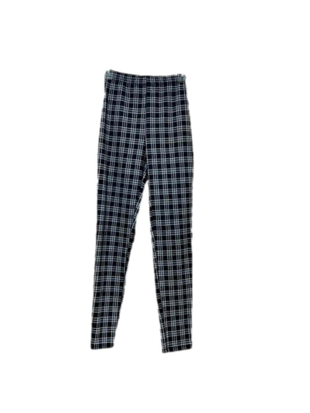 Windsor Black White Check Pull On Pants Small